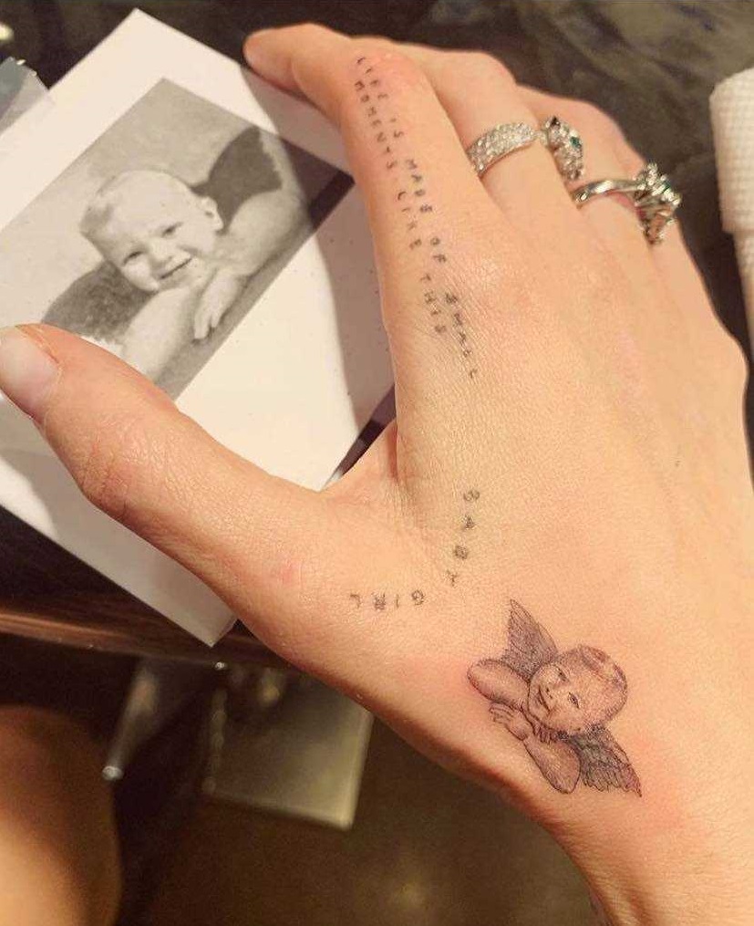 Il nuovo tatuaggio di Chiara Ferragni