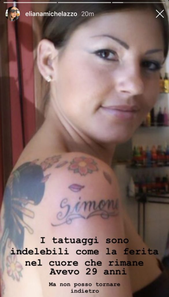 Il tatuaggio di Eliana Michelazzo