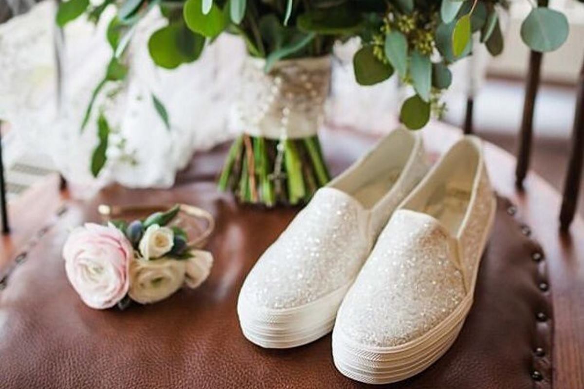 sneakers da sposa