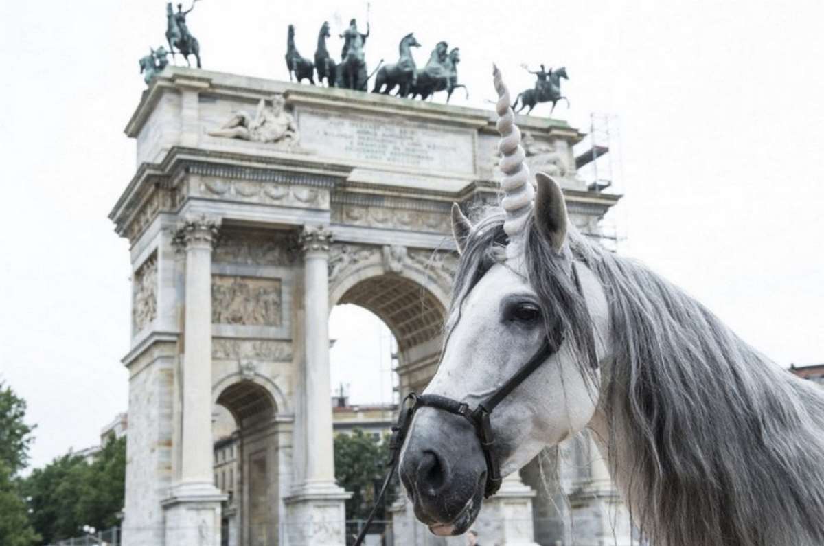 Unicorno a Milano