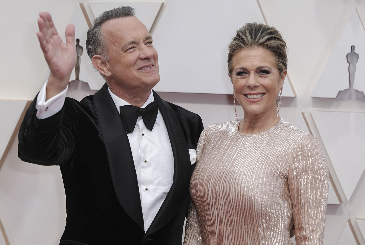 Tom Hanks e la moglie