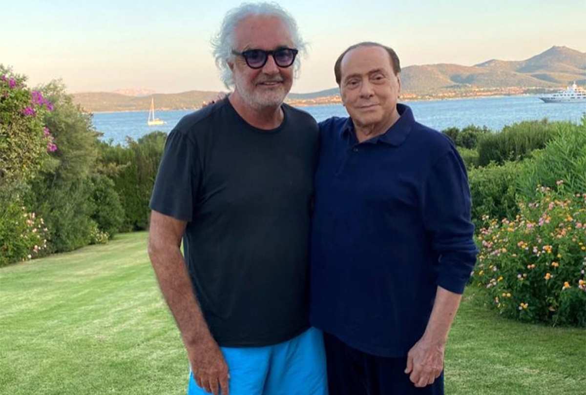 Silvio Berlusconi e Flavio Briatore