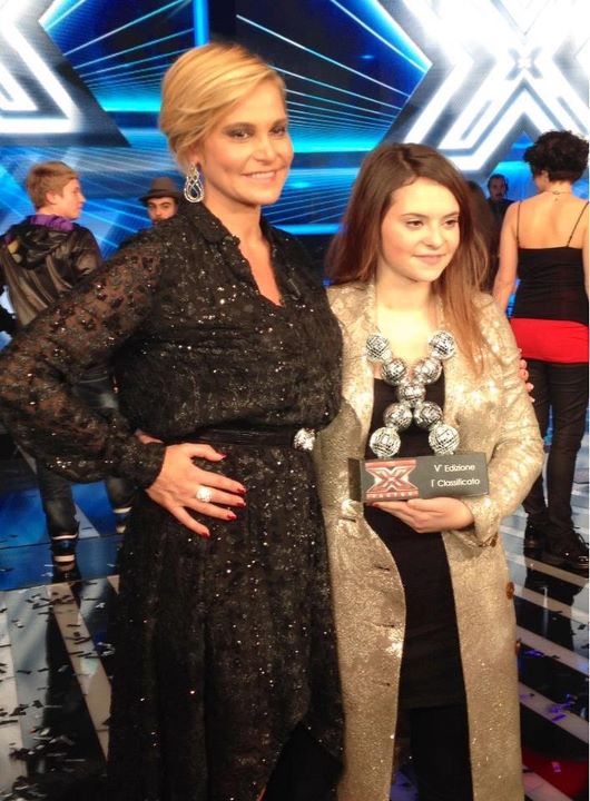 Francesca Michielin e Simona Ventura a X-Factor 5