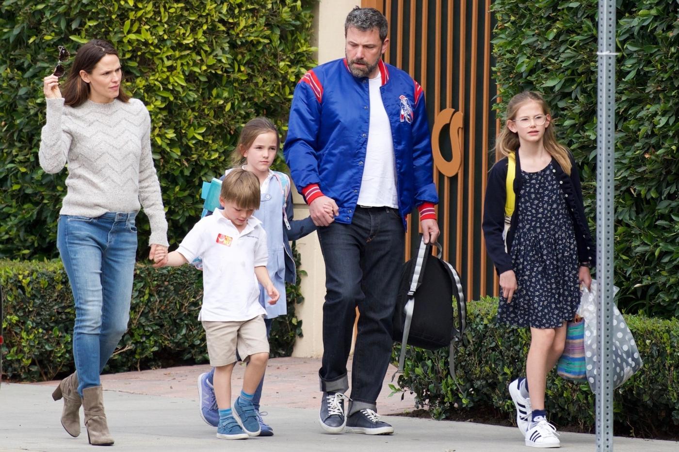 Ben Affleck, Jennifer Garner e i loro figli