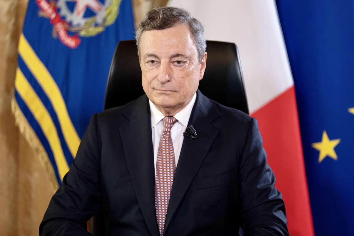 Mario Draghi / ANSA: CHIGI PALACE PRESS OFFICE