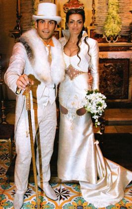 Clemente Russo e Laura Maddaloni nel giorno del loro matrimonio