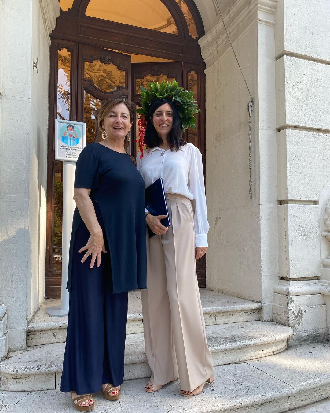 Francesca Reggiani e la figlia Enrica