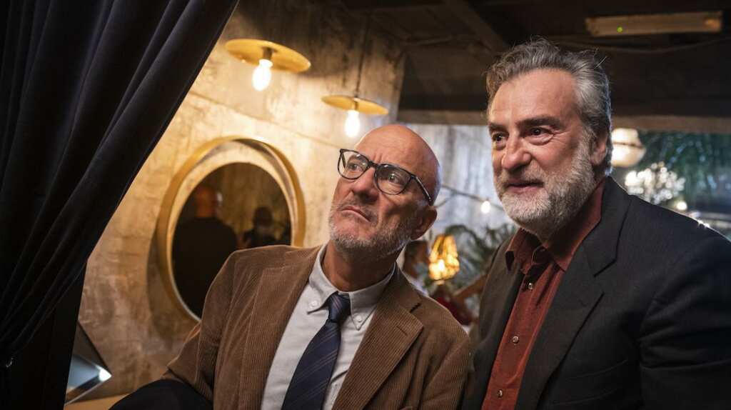 Tutta colpa di Freud (2021) - Serie Tv - Claudio Bisio e Max Tortora (da sinistra) / Foto: Tv Blog