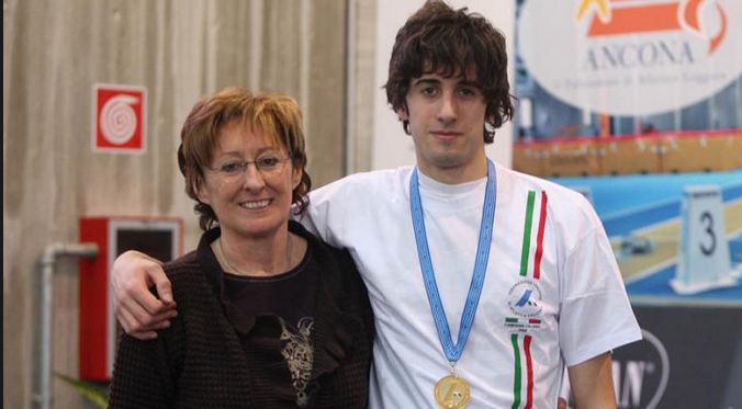 Sara Simeoni e il figlio Roberto Azzaro Foto Queen Atletica