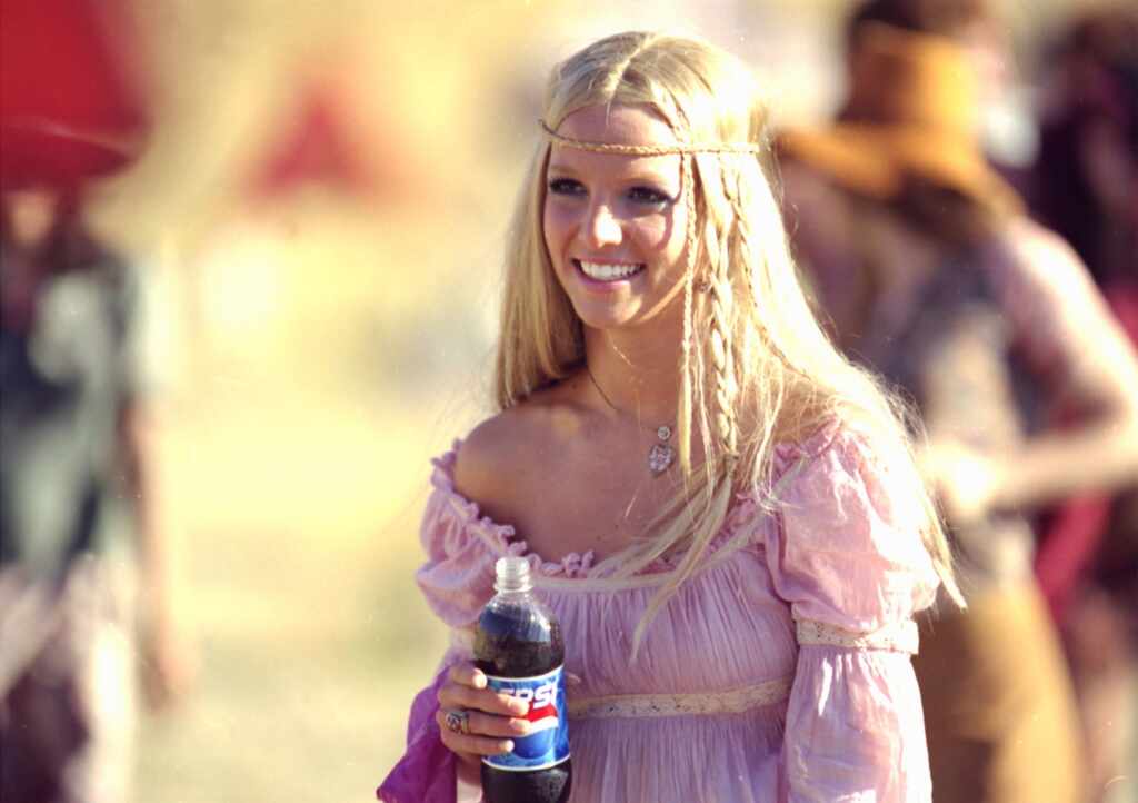 2006 Britney Spears testimonila della Pepsi Foto Vogue