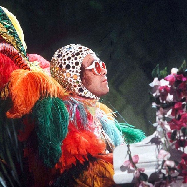 Elton John Foto Amica