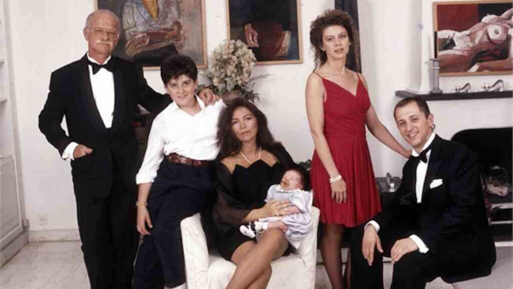 Gino Paoli con i figli Foto Metropolitan Magazine