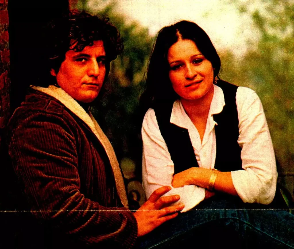 Pino Daniele e la prima moglie Dorina Giangrande Foto Velvet 