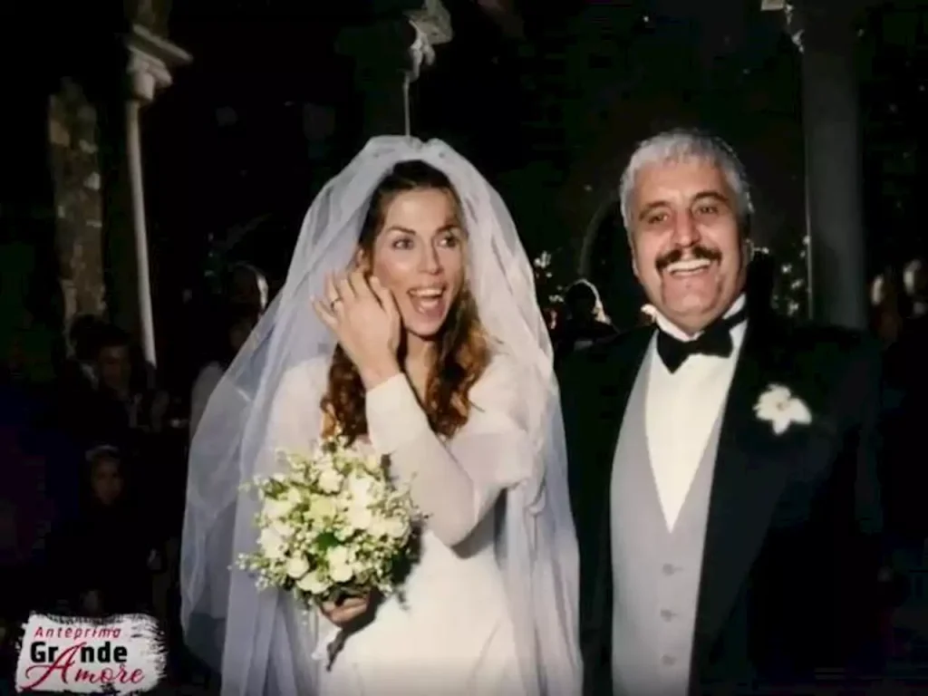 Pino Daniele e la seconda moglie Fabiola Sciabbarrasi il giorno del loro matrimonio Foto Head Topics