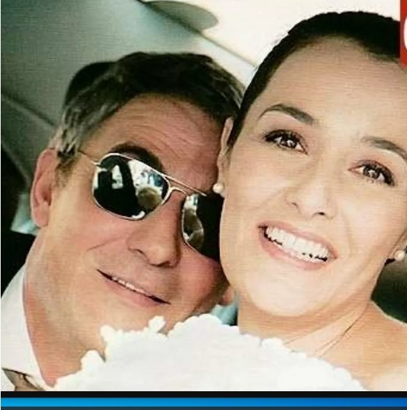 Stefano Cassoli e Roberta Capua il giorno del loro matrimonio Foto Non Solo Tv