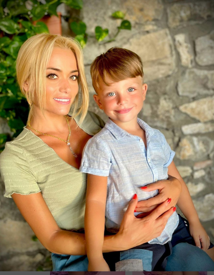 Imma Pirone con il suo nipotino Foto Instagram