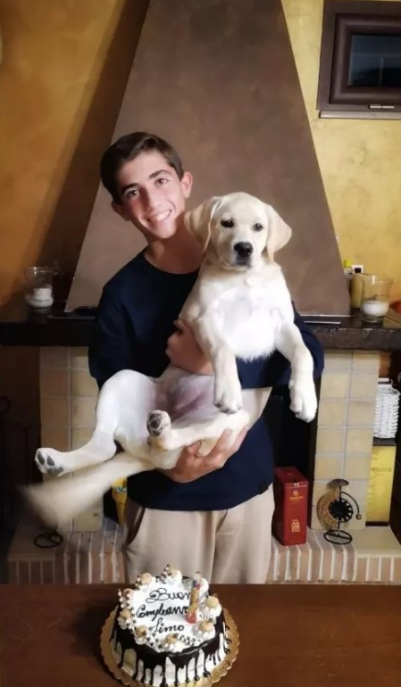 Stefania De Francesco figlio e il cane Joy Foto Instagram