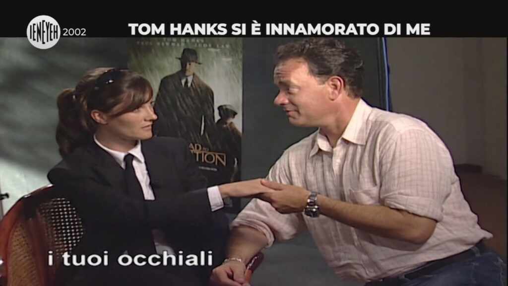 Victoria Cabello intervista Tom Hanks Foto Le Iene