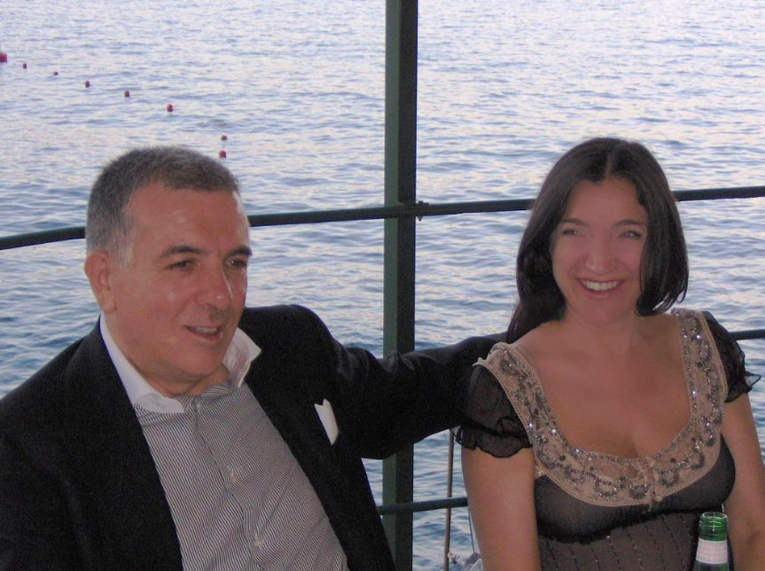 Sabatino Cennomo con la moglie Elisabetta Franchi/ Foto: @elisabettafranchimylife [IG] 