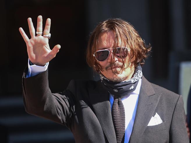 Johnny Depp oggi Foto Corriere della Sera