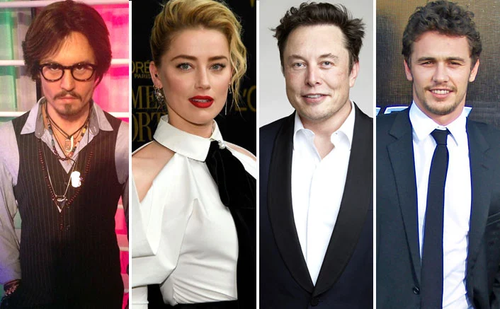 Johnny Depp, Amber Heard, Elon Musk e James Franco / Foto: FanFest