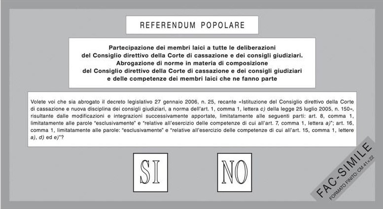 Quesito 4 Referendum 12 giugno 2022