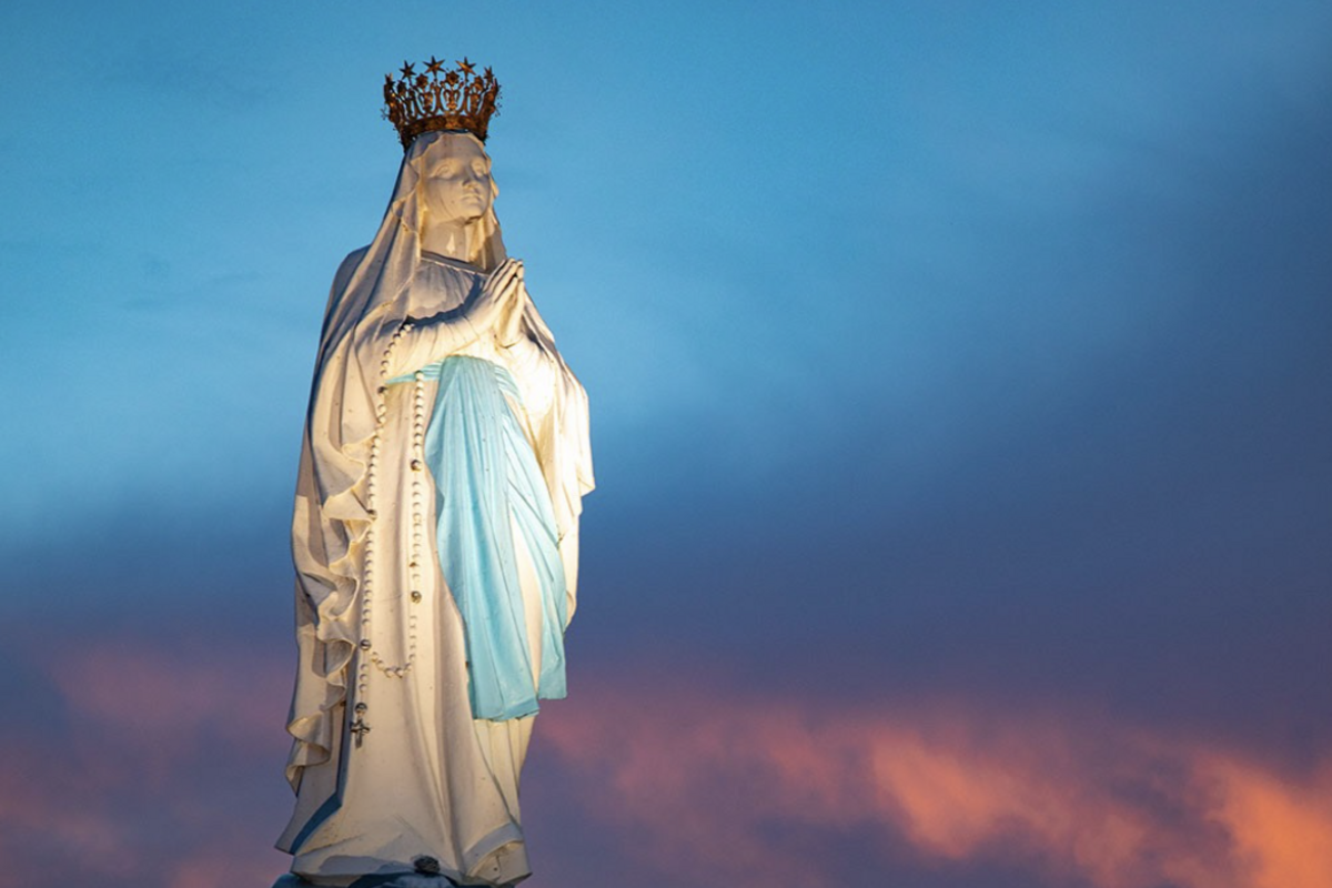 Madonna di Lourdes - Foto da Ig