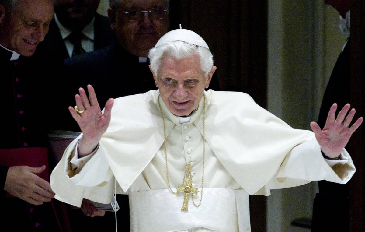 Papa Ratzinger - Foto Il Giornale