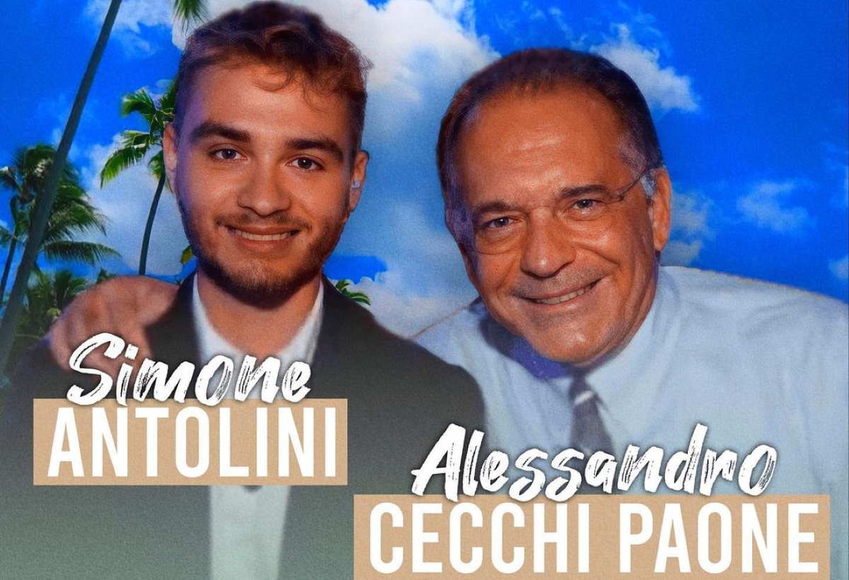 Simone Antolini fidanzato Alessandro Cecchi Paone